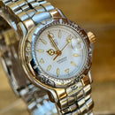Vintage TAG Heuer Professional Ladies Watch 18K Gold & Steel 200m Quartz Ref WH1351