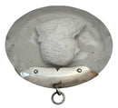 Louis XVIII Sulphide Portrait Cut Glass Roundel, After Desprez of Paris.