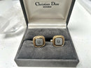 Vintage Christian Dior Monogram Cufflinks