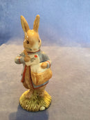 Royal Albert Beatrix Potter Figurine Royal Albert Peter Rabbit with postbag figurine