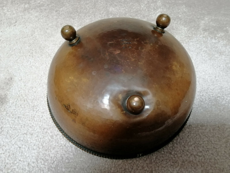Dryad Lester Arts and Crafts Hammered Copper bowl