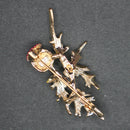 Thistle brooch