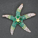 Starfish brooch