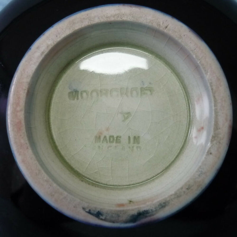 A Moorcroft Flambé Bowl in the Orchid Pattern by Walter Moorcroft