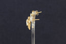 9ct Gold & Fire Opal Earrings