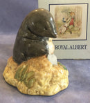 Royal Albert Diggory Delvet Figure Beswick Beatrix Potter Figurine Beswick mole