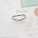 Boodles Platinum Court Wedding Band