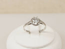 18ct White Gold Diamond Solitaire Ring