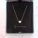 Tiffany & Co. Elsa Peretti Platinum & Diamond Pendant