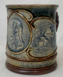 Vice Admiral Viscount Horatio Nelson, Royal Doulton Centenary Mug, circa 1905.