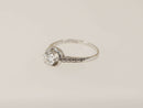 18ct White Gold Diamond Solitaire Ring