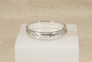 Classic Vintage Sterling Silver Hinged Bangle – Birmingham 1978