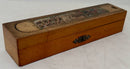 Major General Kitchener, Sirdar Egyptian Army, 1898 Battle of Omdurman and Charge of the 21st Lancers Pencil Box.