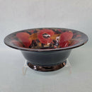 A Moorcroft Footed Bowl (Dia 8 inch) c1916-c1918 in Pomegranate