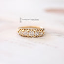 Late Victorian 18ct Old Cut Diamond 5 Stone Ring