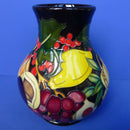 Moorcroft Vase - Figgy Pudding By Emma Bossons