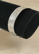 Stunning Vintage Solid Sterling Silver Cuff Bangle – Birmingham 1961