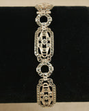 Art Deco Silver & Marcasite Bracelet