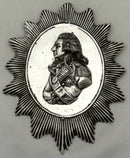 Vice Admiral Viscount Horatio Nelson Centenary Silver Portrait Plaque. London 1905 Maurice Freeman. 9.2 troy ounces.