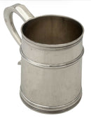 Queen Anne Style Silver Mug. London 1974 William Comyns & Sons Ltd. 18.9 troy ounces.