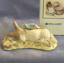 Royal Albert Beatrix Potter Peter Rabbit Figurine Royal Albert Peter In The Gooseberry Net figurine