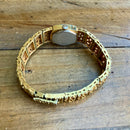 Vintage Regency Ladies Cocktail Watch | 17 Jewel Swiss Mechanical | Gold Tone Openwork Bracelet | Boxed