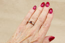 Beautiful 18ct Gold Pink Tourmaline & Diamond Ring – Birmingham 2018