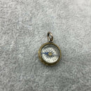 Victorian 9ct gold miniature compass