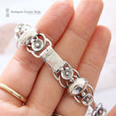 Rare Vintage Danish Silver Bracelet by Erickon & Kromann