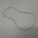 Hallmarked silver necklace