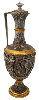 Victorian Neoclassical Electrotype Jug, circa 1870.