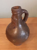 A Stuart Period , Small Salt Glaze -Stoneware Bellarmine Jar.