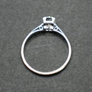 Platinum c0.73ct diamond solitaire ring
