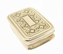 Georgian Solid Sterling Silver Vinaigrette Birmingham 1824 Joseph Willmore