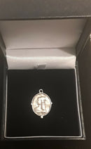 A Small Solid Silver Royalist Supporters / Marriage Medal Of King Charles 11.