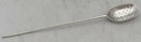 George II Rat-Tail Silver Mote Spoon. London circa 1750,Roger Hare.