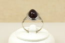 Silver & Cabochon Iolite Ring