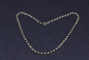 Classic Vintage Sterling Silver Chunky Belcher Chain – London 1979