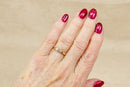 Stunning 18ct Gold Diamond Trilogy Ring – 0.33ct Total Diamond Weight