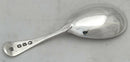 George III Silver Caddy Spoon. London 1790 Peter & Ann Bateman.