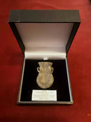 A Medieval ,Lead Holy Water Pilgrims Ampulla, From The Shrine At Walsingham.