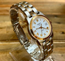 Vintage Tissot PR 50 Ladies J326/426 Two-Tone Quartz Sapphire 25mm