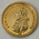 ‘Naval Victories’ 1794 - 1816, Early 19th Century Cased Set of Gilt Metal Medalets.