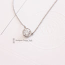 Tiffany & Co. Elsa Peretti Platinum & Diamond Pendant