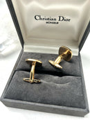 Vintage Christian Dior Monogram Cufflinks