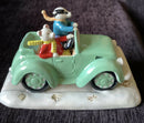 Royal Doulton Rupert The Bear in car figurine Royal Doulton Rupert Bill And The Mysterious Car