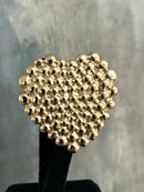 Vintage Yves Saint Laurent Heart Brooch