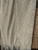 Claire - a period design cream cotton Curtain Panelling 58”wide