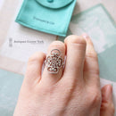 Tiffany & Co. Sterling Silver Paloma Picasso Venezia Goldoni Quadruplo Ring