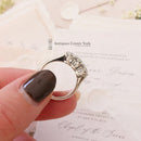 Platinum & Diamond Three Stone Ring 1.05cts